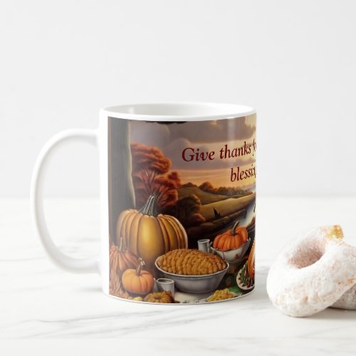 Thanksgiving Abundance Coffee Mug