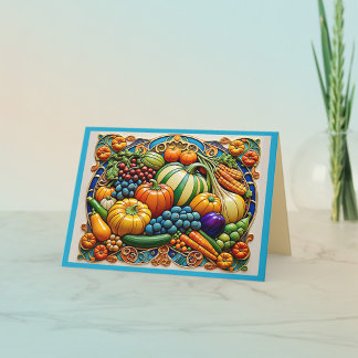 Thanksgiving Abundance Greeting Card