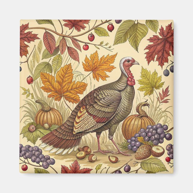 Thanksgiving Abundance Magnet (Front)