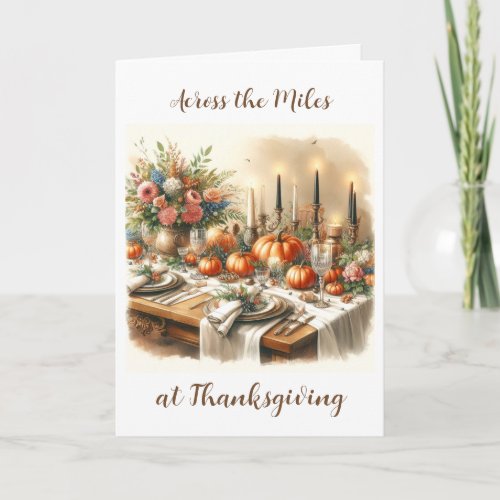 Thanksgiving Across The Miles Holiday 