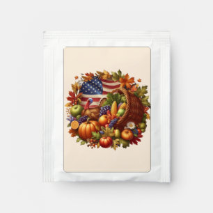 Thanksgiving/American/Turkey/Fall  Tea Bag Drink Mix