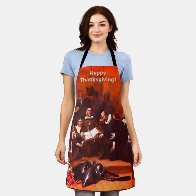 Thanksgiving  apron (Worn)