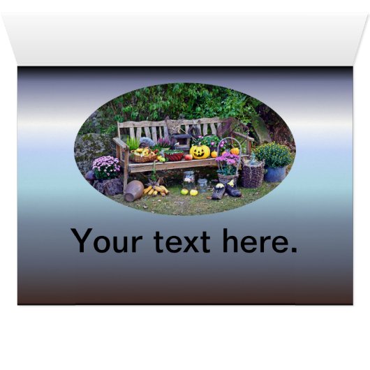 Thanksgiving at the Park Bench (Inside Horizontal (Bottom))