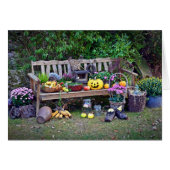 Thanksgiving at the Park Bench (Front Horizontal)