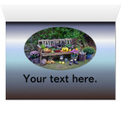 Thanksgiving at the Park Bench Cards (Inside Horizontal (Bottom))