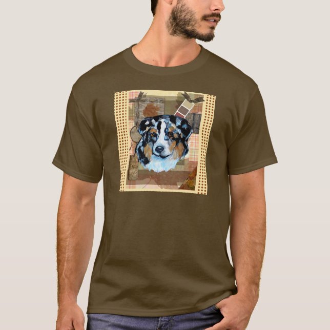 THANKSGIVING AUSTRALIAN SHEPHERD T-Shirt (Front)