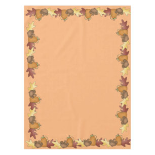 Thanksgiving Autumn Fall Leaves Table Cloth