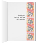 Thanksgiving Autumn Leaf Card from Both of Us (Inside (Right))