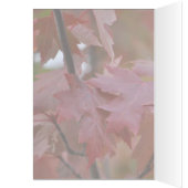 Thanksgiving ~ Autumn Leaves Cards (Inside (Left))