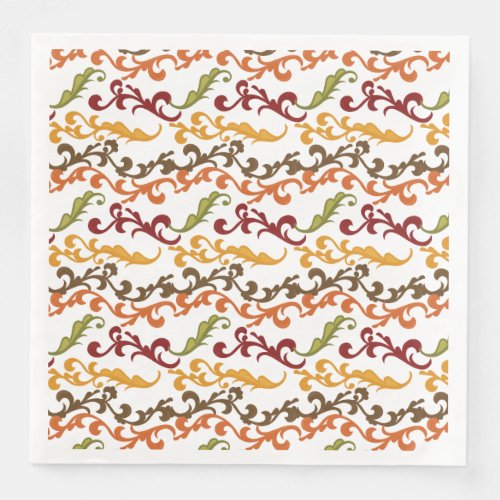 Thanksgiving Autumn Leaves Napkins