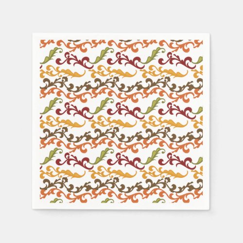 Thanksgiving Autumn Leaves Napkins