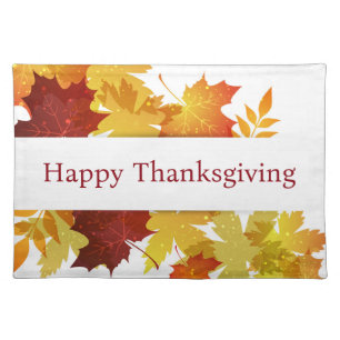 Thanksgiving Autumn Placemat