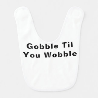 Thanksgiving baby bib