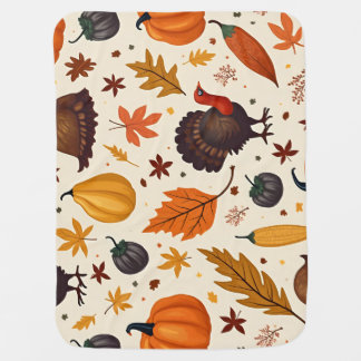 Thanksgiving baby blanket