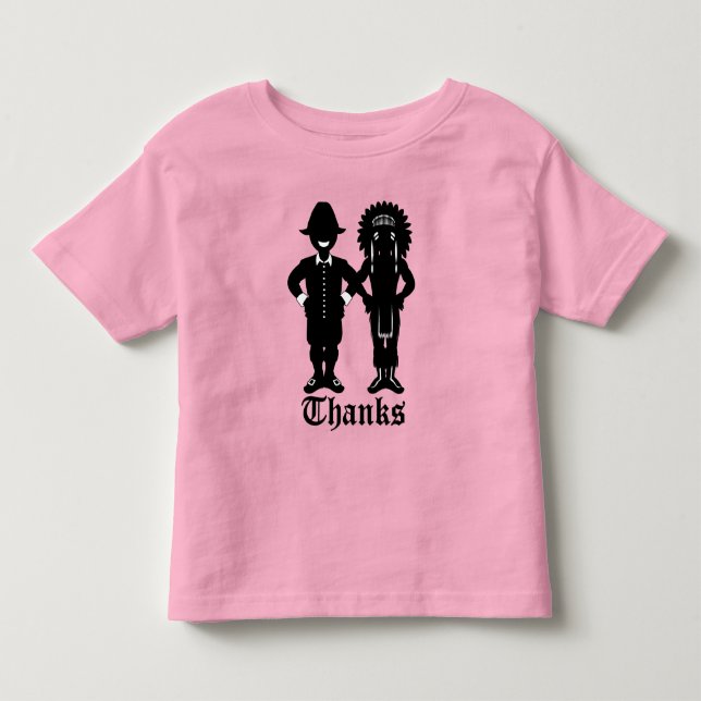 Thanksgiving Baby Shirt Toddler Thanksgiving Shirt (Front)