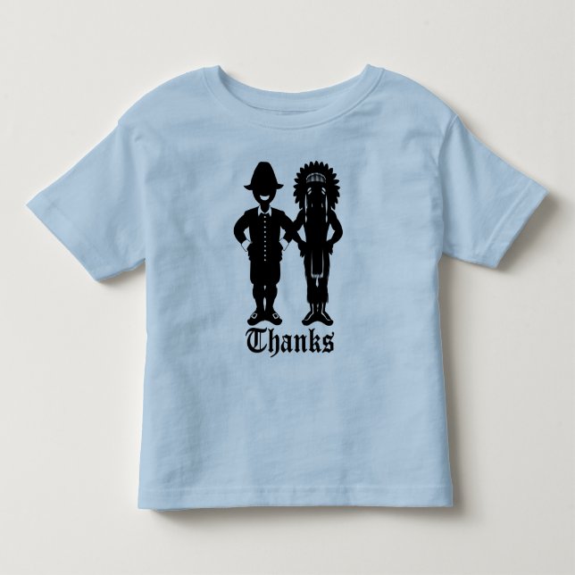 Thanksgiving Baby Shirt Toddler Thanksgiving Shirt (Front)