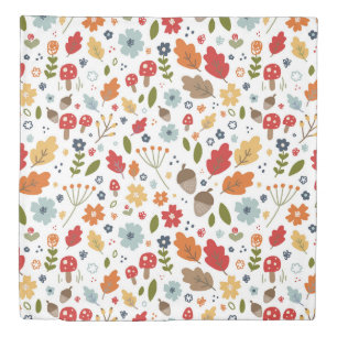 Thanksgiving Bedroom Home Decor Fall Colors Duvet Cover