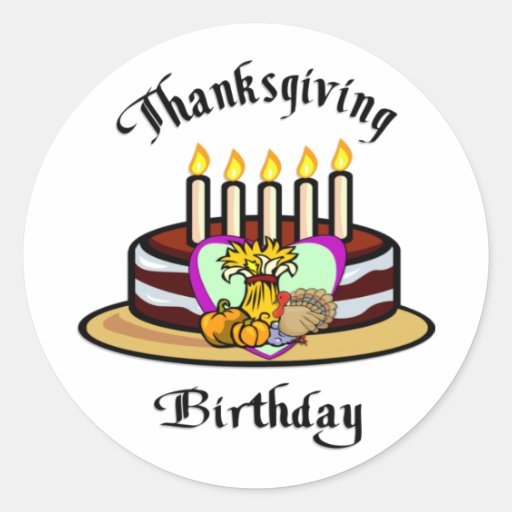 Happy Thanksgiving And Happy Birthday Design Corral