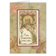 Thanksgiving Blessed Virgin Mary Priest at Zazzle