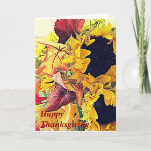 Thanksgiving Blessing Holiday Card