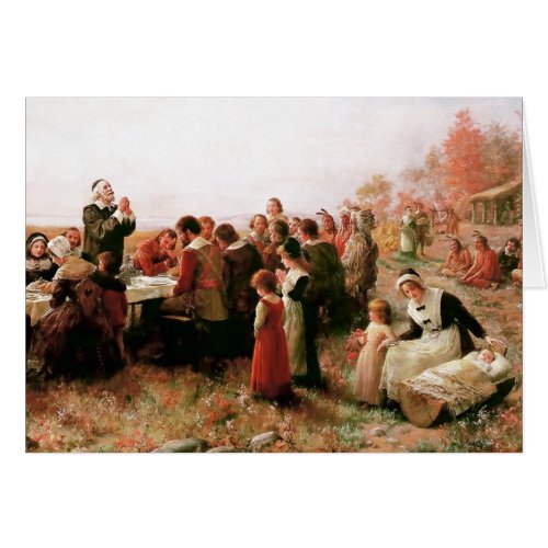Thanksgiving Blessings Fine Art Holiday Cards
