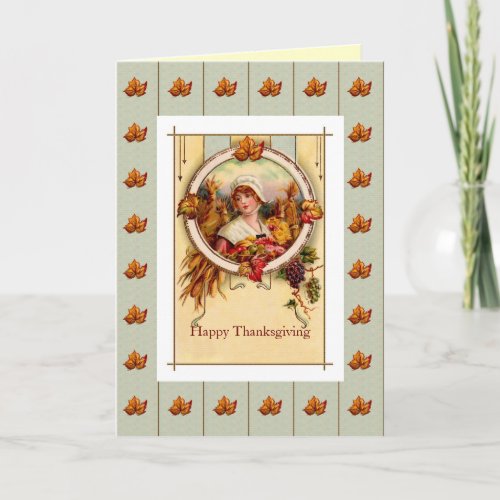 Thanksgiving Blessings greeting card