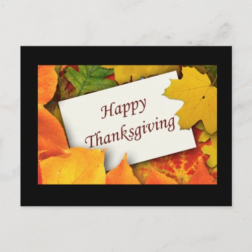 Thanksgiving Blessings Postcards
