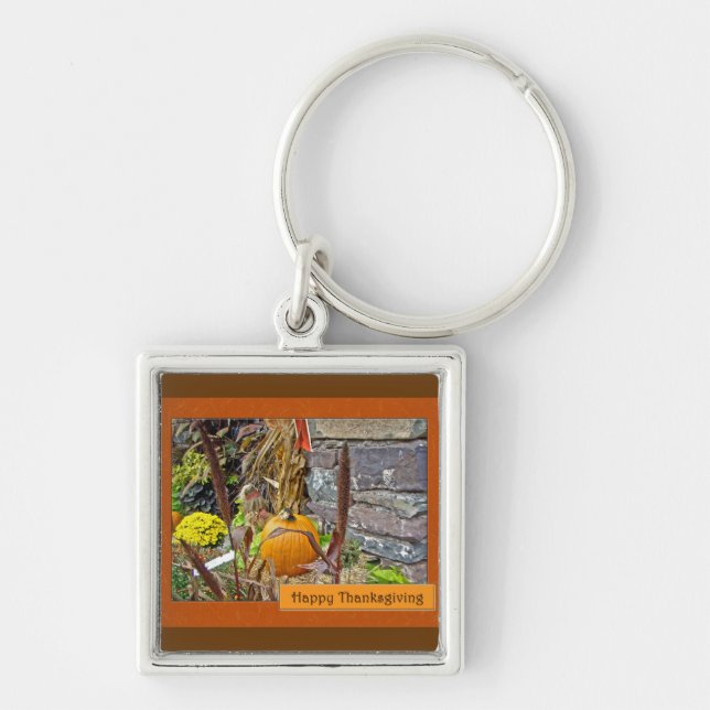 Thanksgiving Bounty Keychain (Front)