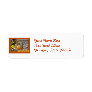 Thanksgiving Bounty Label