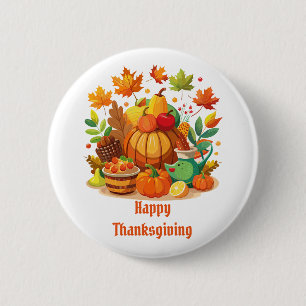 Thanksgiving Button
