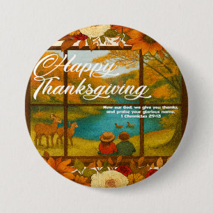 Thanksgiving Button