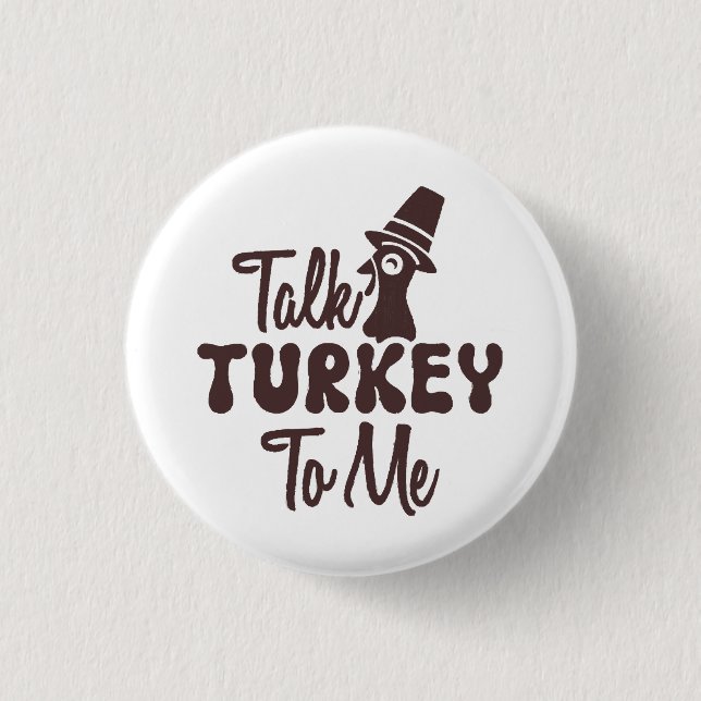 Thanksgiving  button (Front)