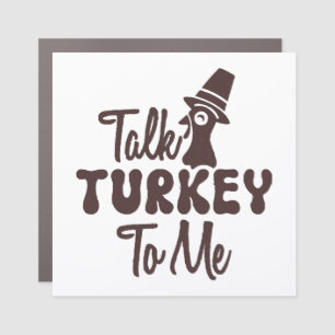 Thanksgiving  car magnet