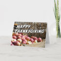 Thanksgiving Card card