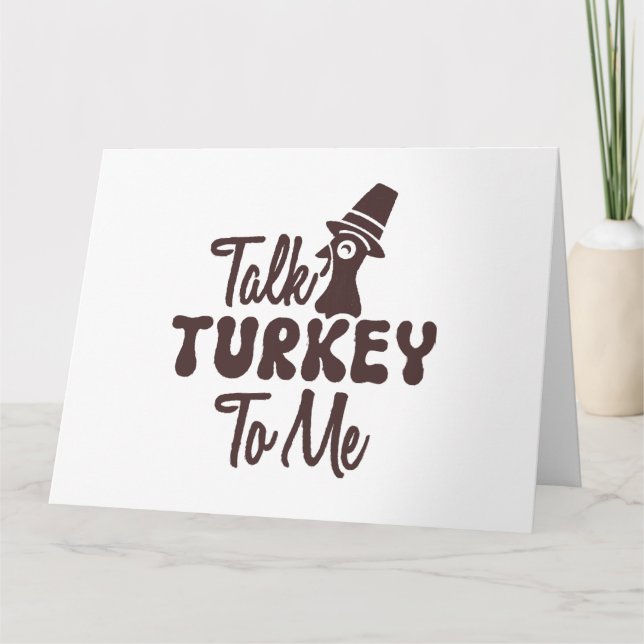 Thanksgiving  card (Front)