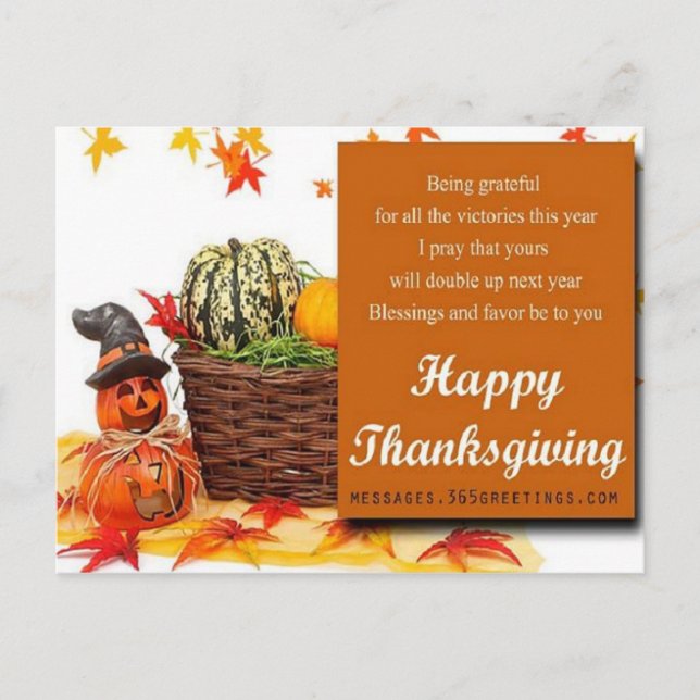 Thanksgiving Card 2014 (Front)