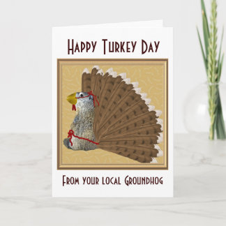 Thanksgiving Card - humorous