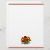 Thanksgiving Cartoon Turkey Pilgrim (Front/Back)