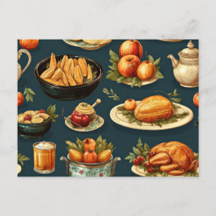 Thanksgiving Celebration Postcard