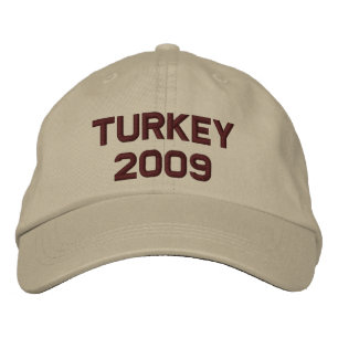 Thanksgiving Change to Current Year Embroidered Baseball Cap