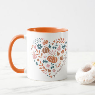 Thanksgiving Christian Quote Mug