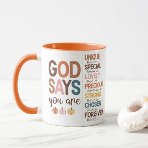 Thanksgiving Christian Quote Mug