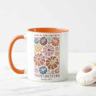 Thanksgiving Christian Quote Mug