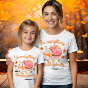 Thanksgiving Christian woman T-Shirt