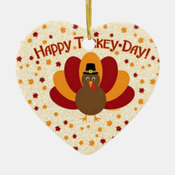 thanksgiving christmas tree ornament