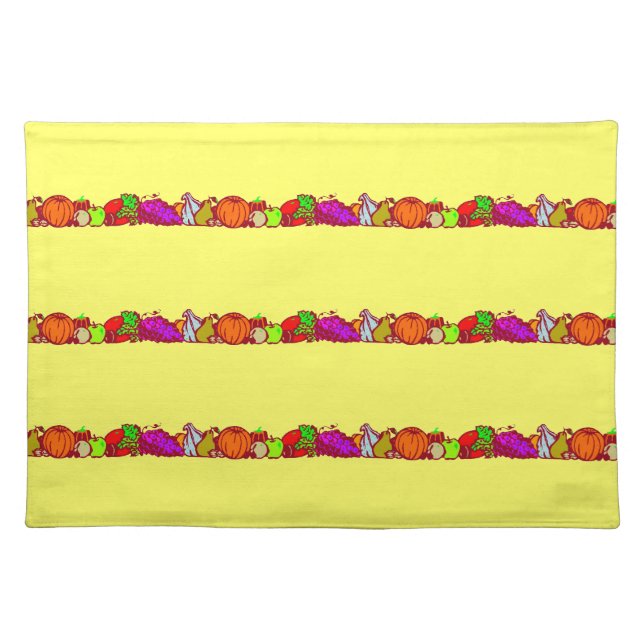 Thanksgiving Collage - Placemat (Front)