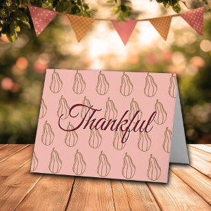Thanksgiving Colleague Friends Neighbors Editable Card