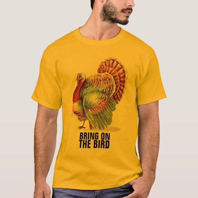 Thanksgiving Colorful Turkey Shirt (Front)