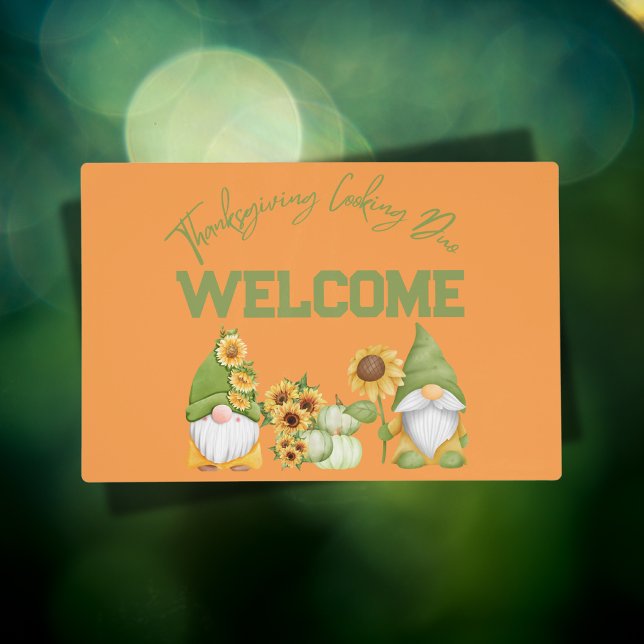 Thanksgiving Cooking Duo WELCOME | Placemat (Creator Uploaded)
