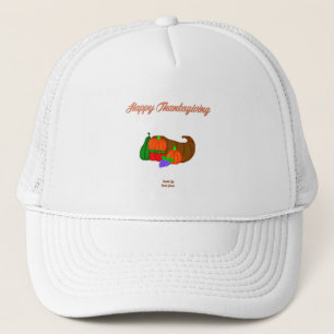 Thanksgiving Cornucopia Trucker Hat